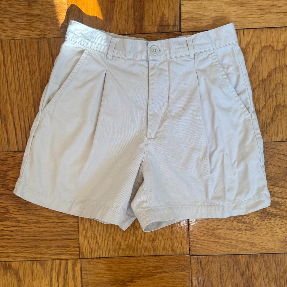 Vintage Old Navy Pleated Khaki Shorts